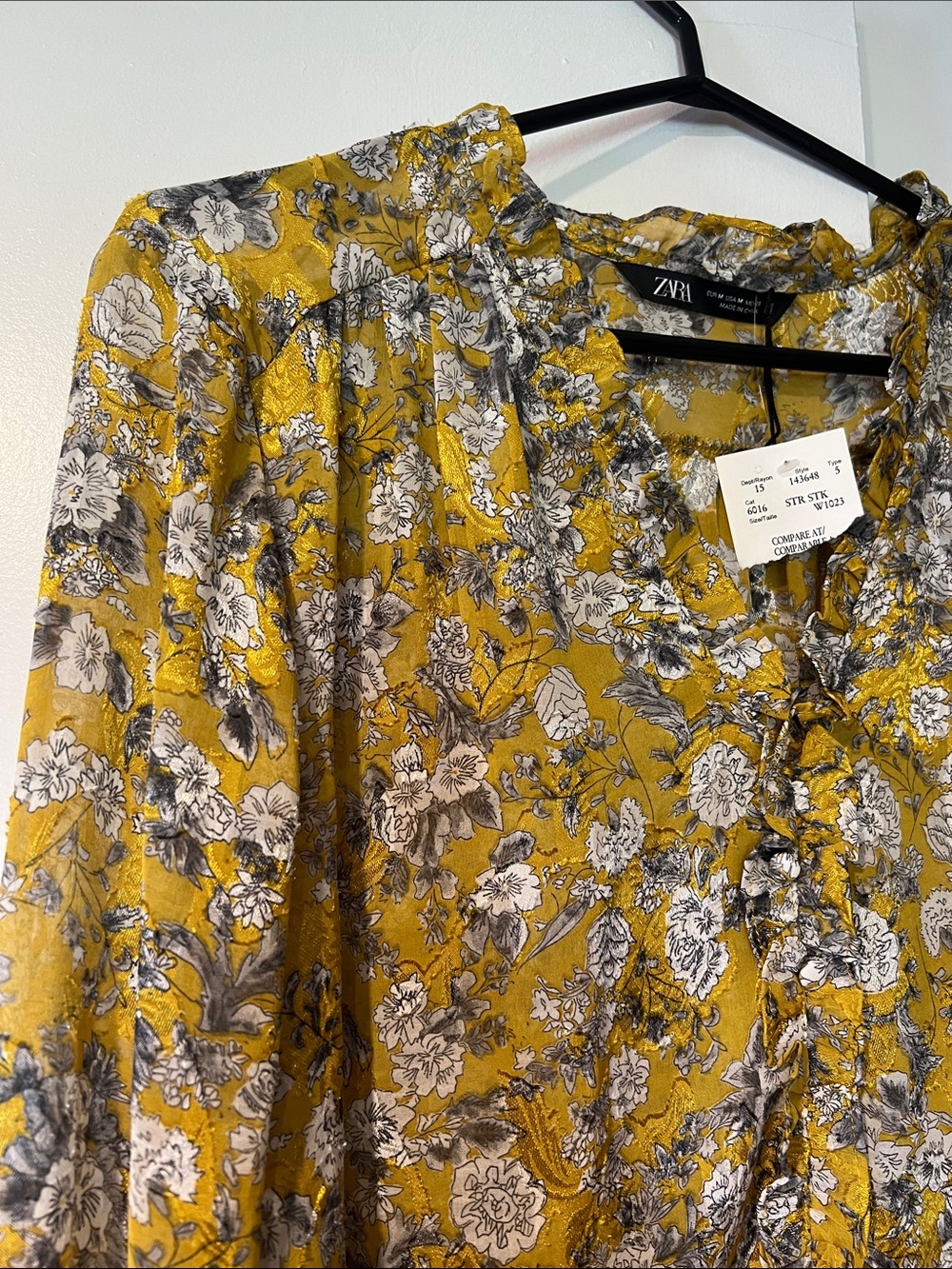 Zara Ruffled Top - Picture 2 of 10